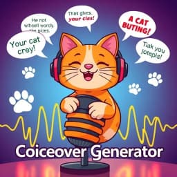 Cat Voiceover Generator icon