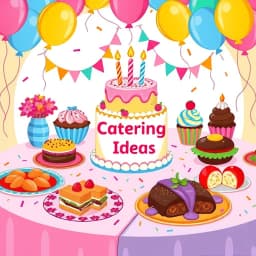 Catering Ideas For Birthday Party icon