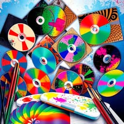 CD Painting Ideas Easy icon