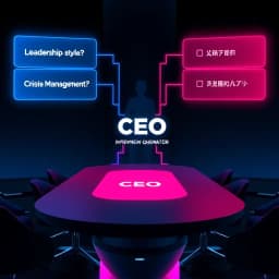 CEO Interview Question Generator icon