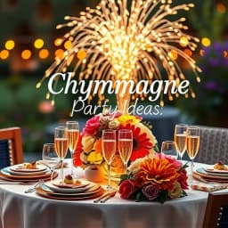 Champagne Party Ideas icon