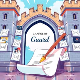 Change of Guard Email Template icon