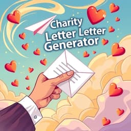 Charity Letter Generator icon