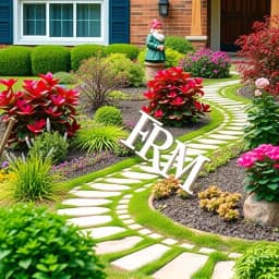 Cheap Simple Front Yard Landscaping Ideas icon