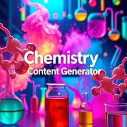 Chemistry Course Content Generator icon