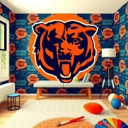 Chicago Bears Room Painting Ideas icon