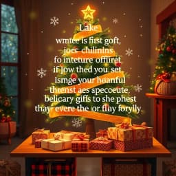 Christmas Card Message Generator icon