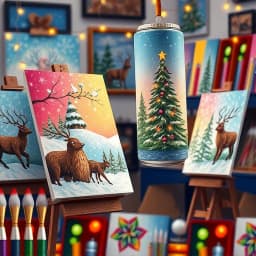 Christmas Craft Painting Ideas icon