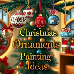 Christmas Ornament Painting Ideas icon