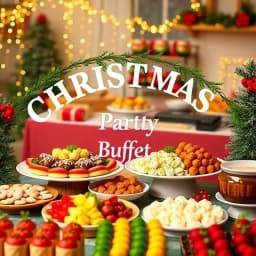 Christmas Party Food Ideas Buffet icon