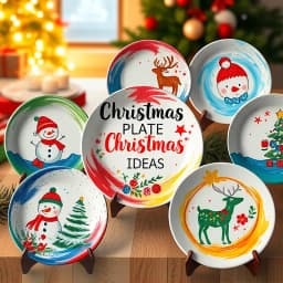 Christmas Plate Painting Ideas icon