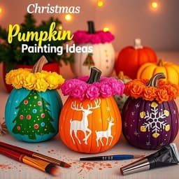 Christmas Pumpkin Painting Ideas icon