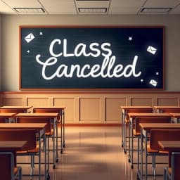 Class Cancelled Due to Low Enrollment Email Template icon