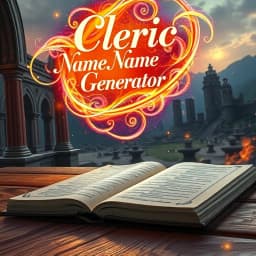 Cleric Name Generator icon