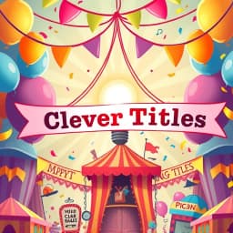 Clever School Fundraiser Event Title Ideas Generator icon