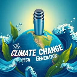 Climate Change Speech Generator icon