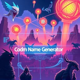 CODM Name Generator icon