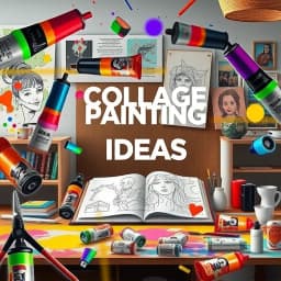 Collage Painting Ideas icon