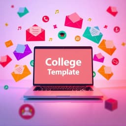 College Email Template icon