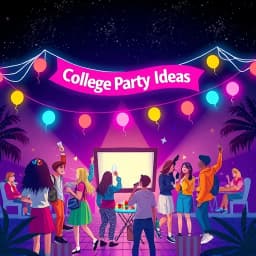 College Party Ideas icon