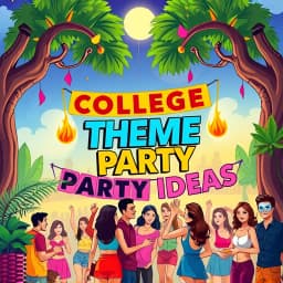 College Theme Party Ideas icon