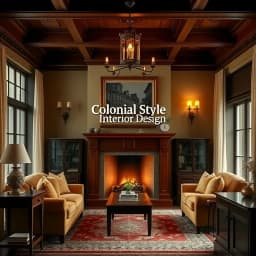 Colonial Style Interior Design icon