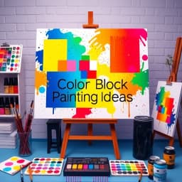 Color Block Painting Ideas icon