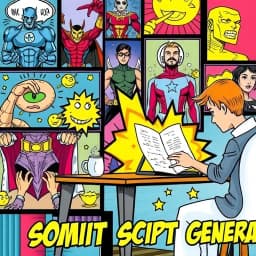 Comic Book Script Generator icon