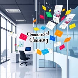 Commercial Cleaning Email Template icon