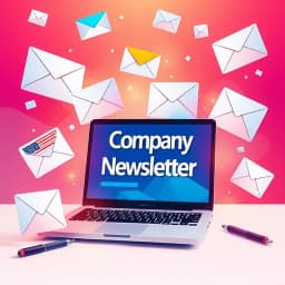 Company Newsletter Email Template icon