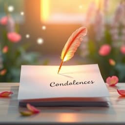 Condolences Email Template icon