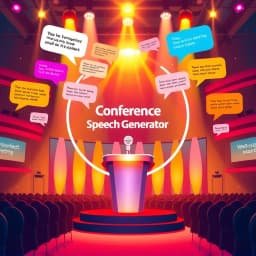 Conference Speech Generator icon