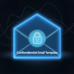 Confidential Email Template icon