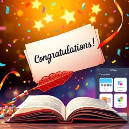 Congratulatory Promotion Letter Generator icon