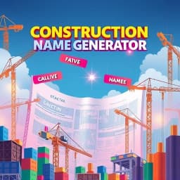 Construction Name Generator icon