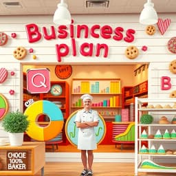 Cookie Shop Business Plan icon