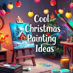 Cool Christmas Painting Ideas icon
