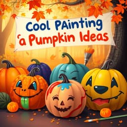 Cool Painting Pumpkin Ideas icon