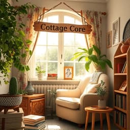 Cottage Core Interior Design icon