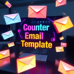 Counter Email Template icon