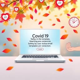 COVID 19 Business Email Template icon