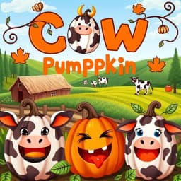 Cow Pumpkin Painting Ideas icon