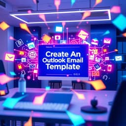 Create an Outlook Email Template icon