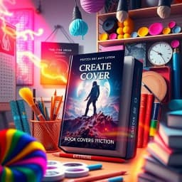 Create Book Cover Generator icon