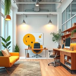 Creative Small Office Interior Design icon