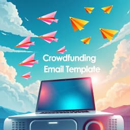 Crowdfunding Email Template icon