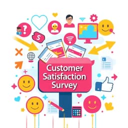 Customer Service Customer Satisfaction Survey Email Template icon