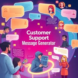 Customer Support Message Generator icon