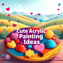 Cute Acrylic Painting Ideas icon