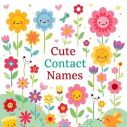 Cute Contact Names Generator icon